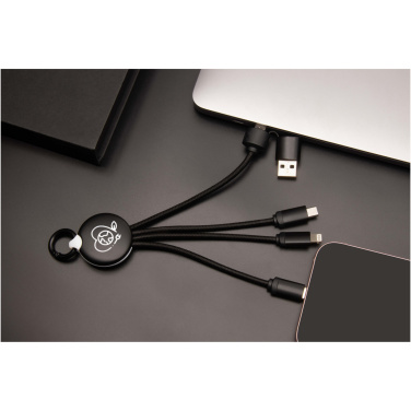 Logotrade promotional giveaway image of: SCX.design C14 15W 5-in-1 charging cable