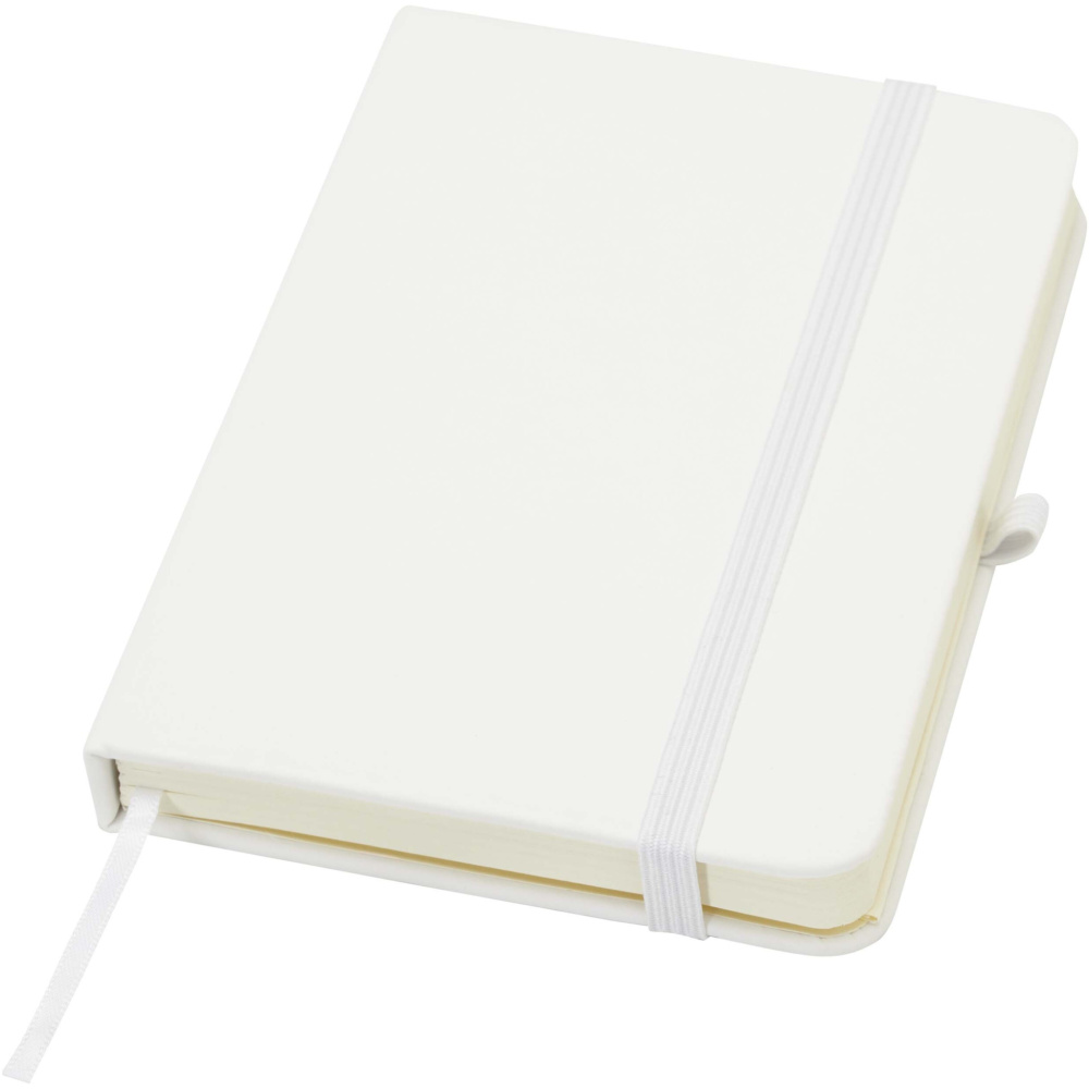 Logo trade advertising products image of: Spectrum Plus A6 hard cover notebook
