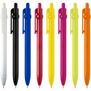 Logo trade promotional products image of: Fidget recycled plastic ballpoint pen (black ink)