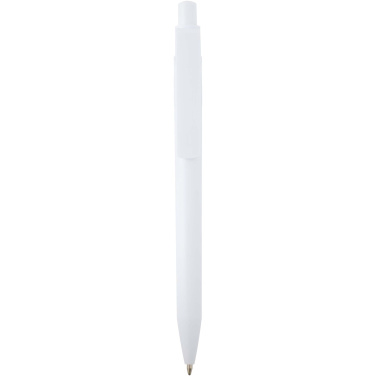 Logotrade business gift image of: Unica recycled plastic ballpoint pen (blue ink)