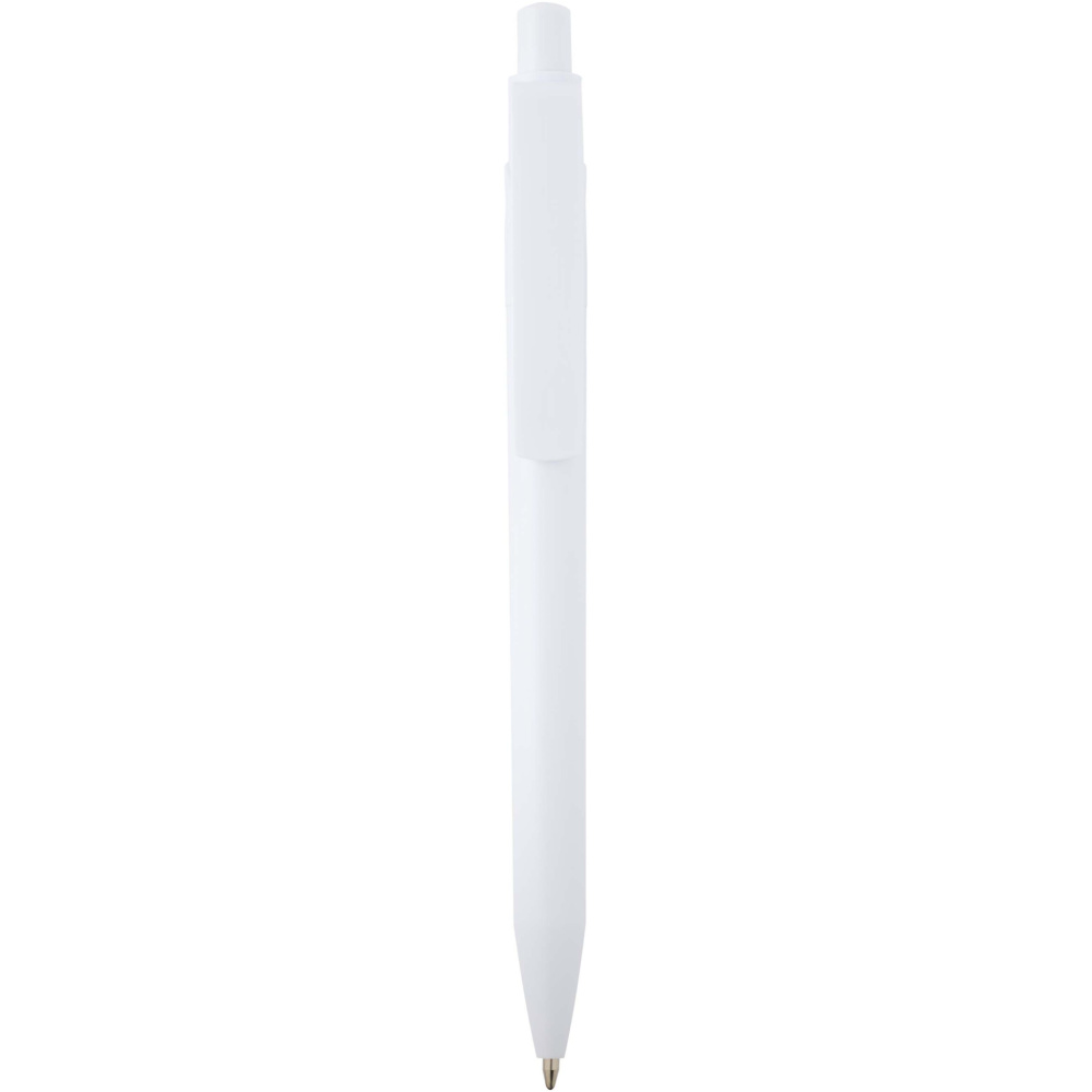 Logo trade advertising product photo of: Unica recycled plastic ballpoint pen (black ink)