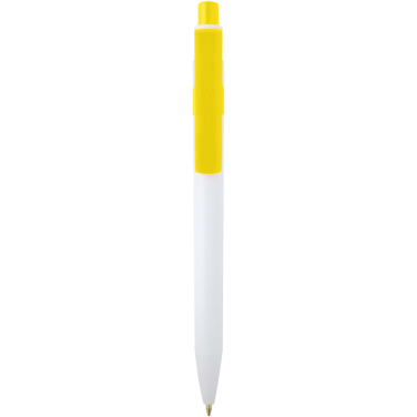 Logotrade promotional gift picture of: Unica recycled plastic ballpoint pen (black ink)