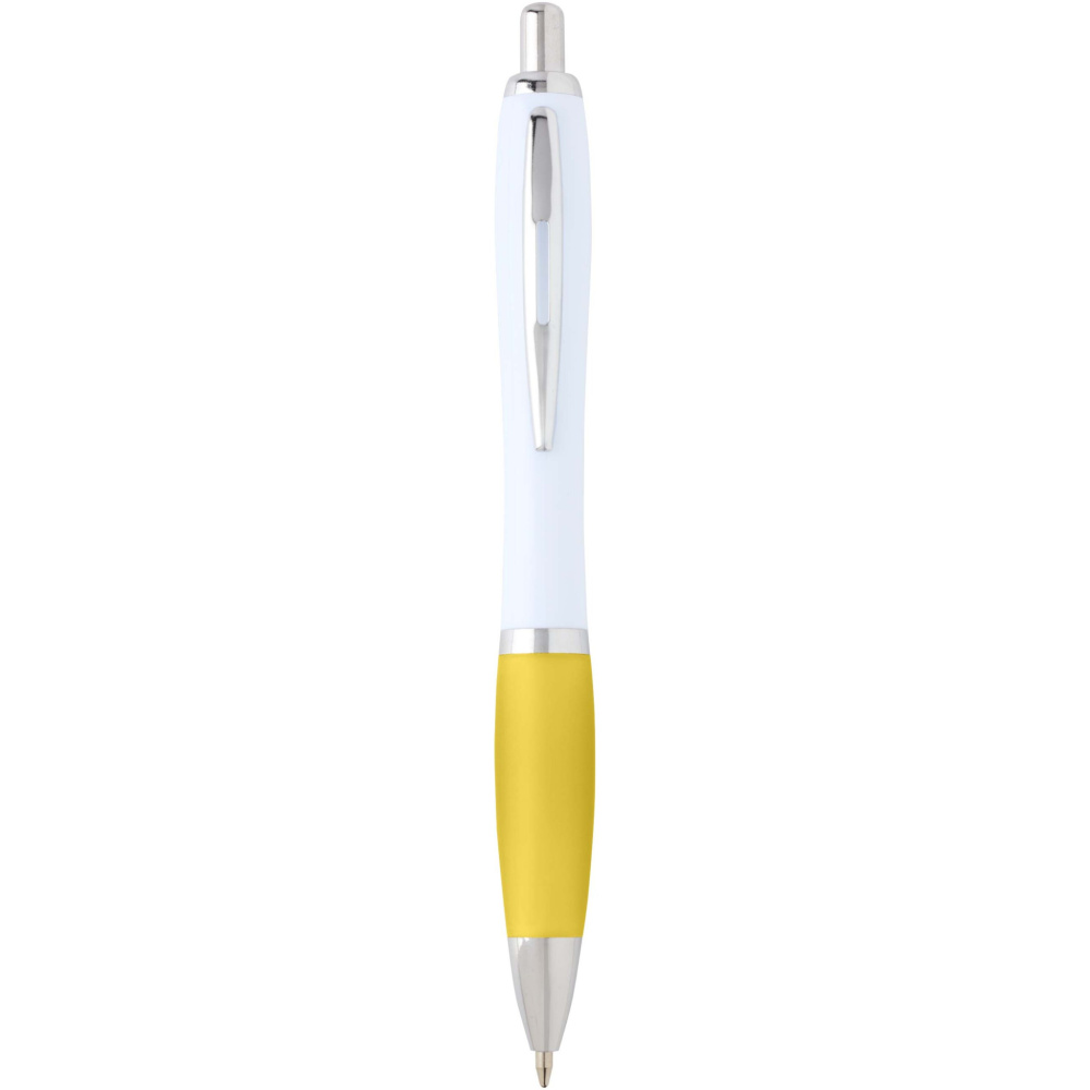 Logotrade corporate gift picture of: Nash recycled plastic ballpoint pen (black ink)