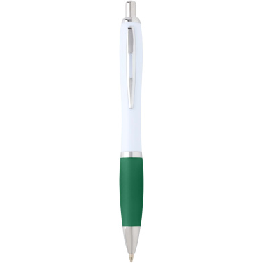 Logotrade promotional giveaway image of: Nash recycled plastic ballpoint pen (black ink)