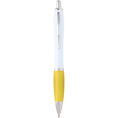 Logo trade advertising products picture of: Nash recycled plastic ballpoint pen (blue ink)