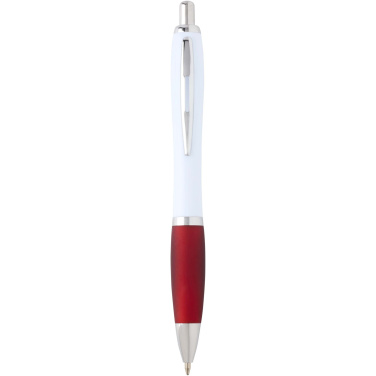 Logotrade corporate gift picture of: Nash recycled plastic ballpoint pen (blue ink)