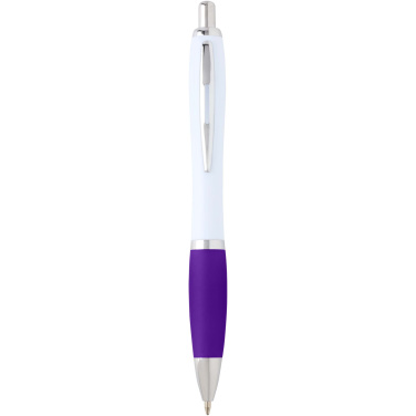 Logo trade promotional merchandise picture of: Nash recycled plastic ballpoint pen (blue ink)