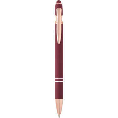 Logotrade business gift image of: Nanna ballpoint pen with rose gold finish (blue ink)