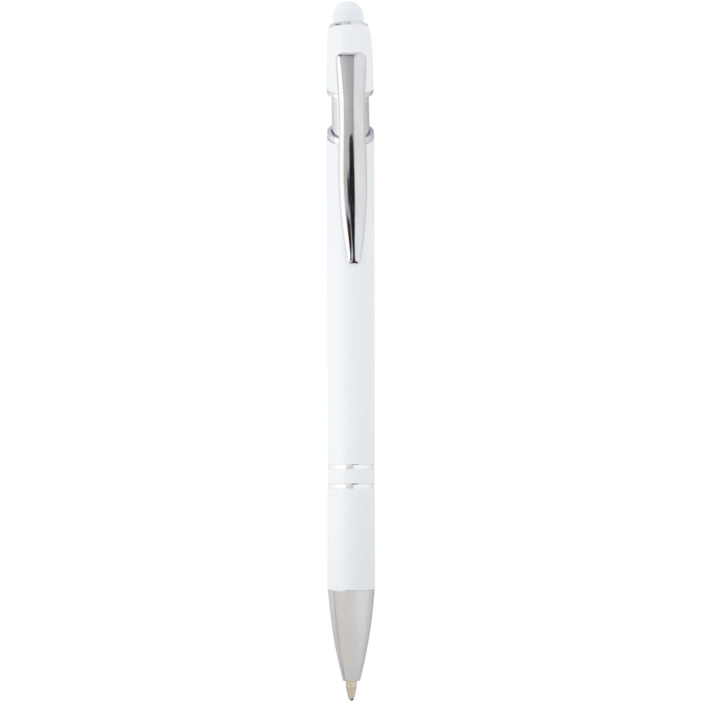 Logotrade promotional product picture of: Kish ballpoint pen with silver finish (blue ink)