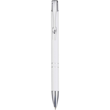 Logo trade advertising product photo of: Moneta recycled aluminium ballpoint pen (blue ink)