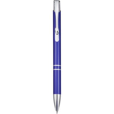 Logotrade promotional merchandise photo of: Moneta recycled aluminium ballpoint pen (blue ink)