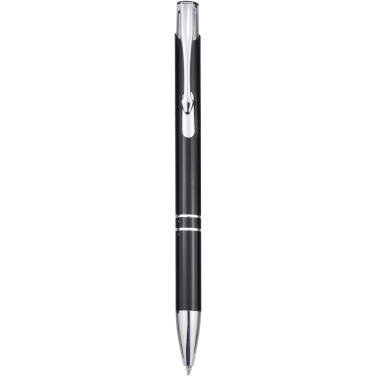 Logotrade corporate gift picture of: Moneta recycled aluminium ballpoint pen (blue ink)