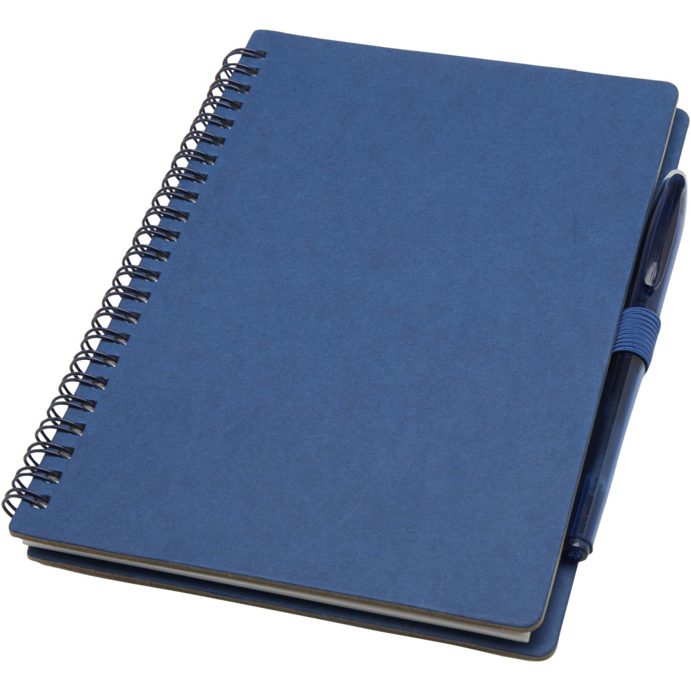 Logotrade promotional merchandise picture of: Slate reusable soft cover notebook and pen set (black ink)