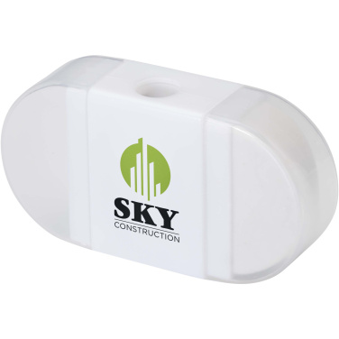 Logo trade advertising product photo of: Velvi pencil sharpener with eraser 