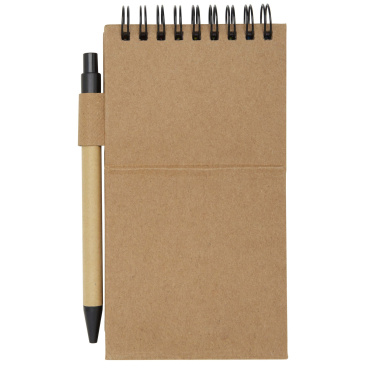 Logotrade promotional merchandise picture of: Flipper sticky notepad with ballpoint pen (black ink)