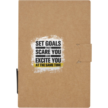 Logotrade advertising product image of: Swift sticky notes booklet with ballpoint pen (black ink)