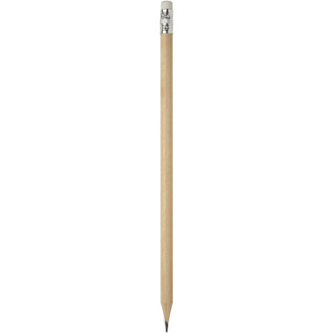 Logo trade advertising product photo of: Graffo pencil with eraser