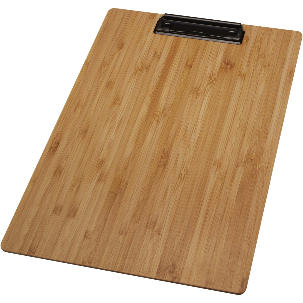 Logo trade promotional merchandise picture of: Tavula bamboo clipboard