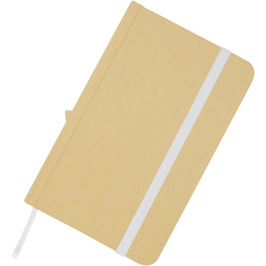 Logotrade corporate gift picture of: Reed A6 recycled hard cover notebook with plain pages