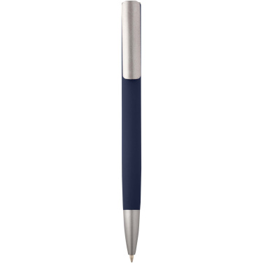 Logo trade corporate gifts image of: Ziguur recycled aluminium ballpoint pen (black ink)