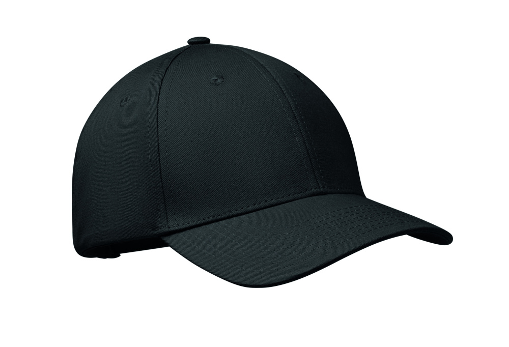 Logo trade promotional gifts image of: 6 panel cotton baseball cap