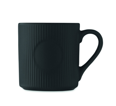 Logotrade promotional merchandise photo of: Ribbed ceramic mug mat 340 ml