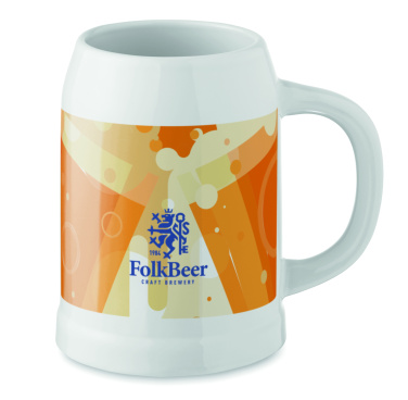 Logo trade advertising product photo of: Sublimation beer mug 500 ml
