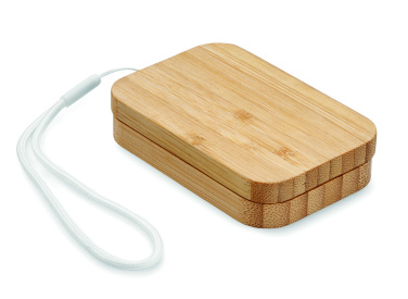 Logotrade promotional giveaway picture of: 15W wireless charger in bamboo