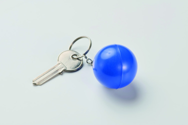 Logo trade promotional gifts picture of: PU ball shape key ring