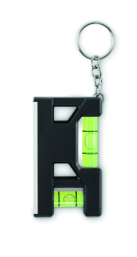 Logo trade promotional item photo of: Magnetic level ABS key ring