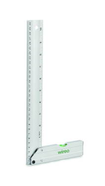 Logotrade corporate gift picture of: Aluminium level ruler 30 cm