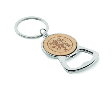 Logotrade business gift image of: Recycled aluminium key ring