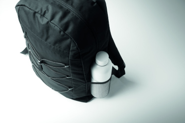 Logo trade promotional giveaway photo of: 600D RPET polyester backpack