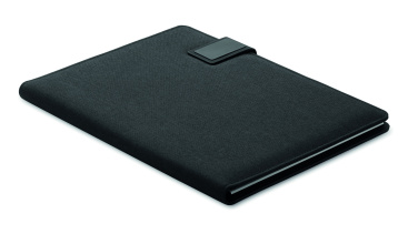 Logo trade promotional items picture of: A4 folder and wireless charger