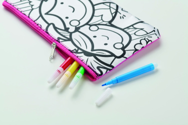 Logotrade promotional item image of: Pencil case with markers