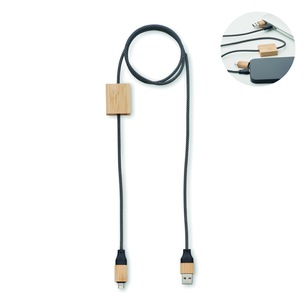 Logotrade promotional giveaway image of: 60W charging cable