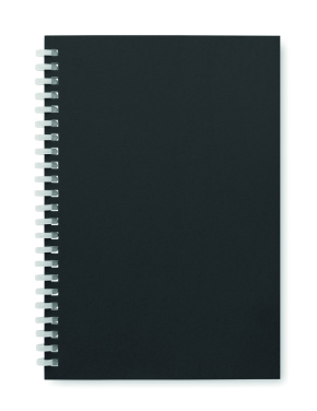 Logo trade promotional giveaways image of: A5 recycled carton notebook