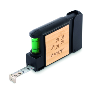 Logo trade corporate gift photo of: Multifunctional measuring tape