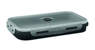 Logo trade promotional items image of: Collapsible silicone lunch box