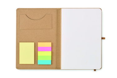 Logotrade promotional item image of: A5 notebook recycled paper set