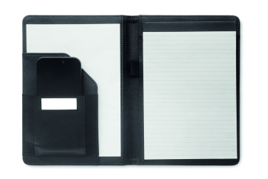 Logo trade corporate gifts image of: A5 portfolio 300D RPET