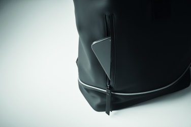 Logotrade promotional merchandise picture of: Laptop 15" roll top PU backpack