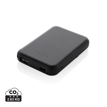 Logotrade business gifts photo of: Stellar RCS recycled plastic 5000 mah 5W magnetic powerbank