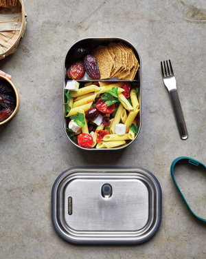 Logo trade promotional merchandise image of: Black+Blum Stainless Steel Lunch Box Large