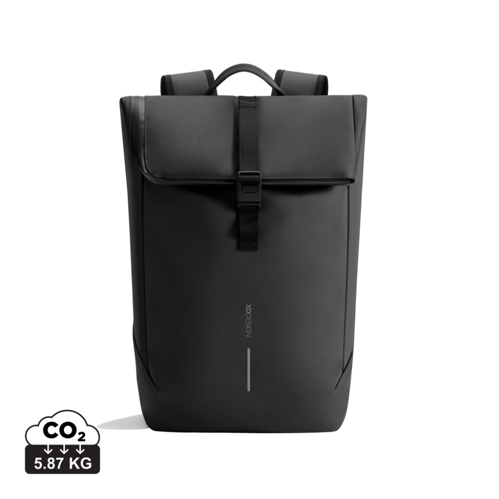 Logotrade business gift image of: Urban Water Resistant Flap-top Backpack