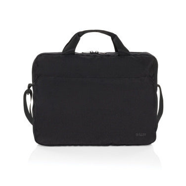 Logotrade promotional item picture of: Swiss Peak Aware™ RPET Essential 15.6 inch laptop bag