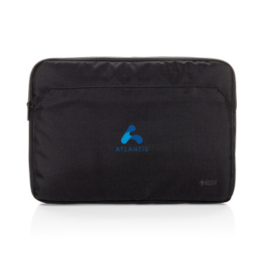 Logotrade corporate gift picture of: Swiss Peak Aware™ RPET Essential 15.6 inch laptop sleeve