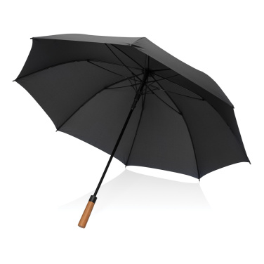 Logotrade business gift image of: Tony  Aware™ RPET 30 inch acacia auto open umbrella