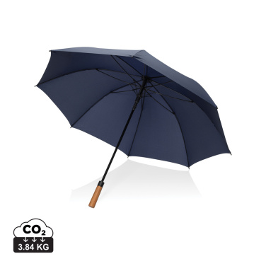 Logo trade promotional items picture of: Tony  Aware™ RPET 30 inch acacia auto open umbrella