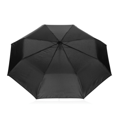 Logo trade promotional gifts image of: Swiss Peak Vito Aware™ RPET 21 inch auto open/close umbrella